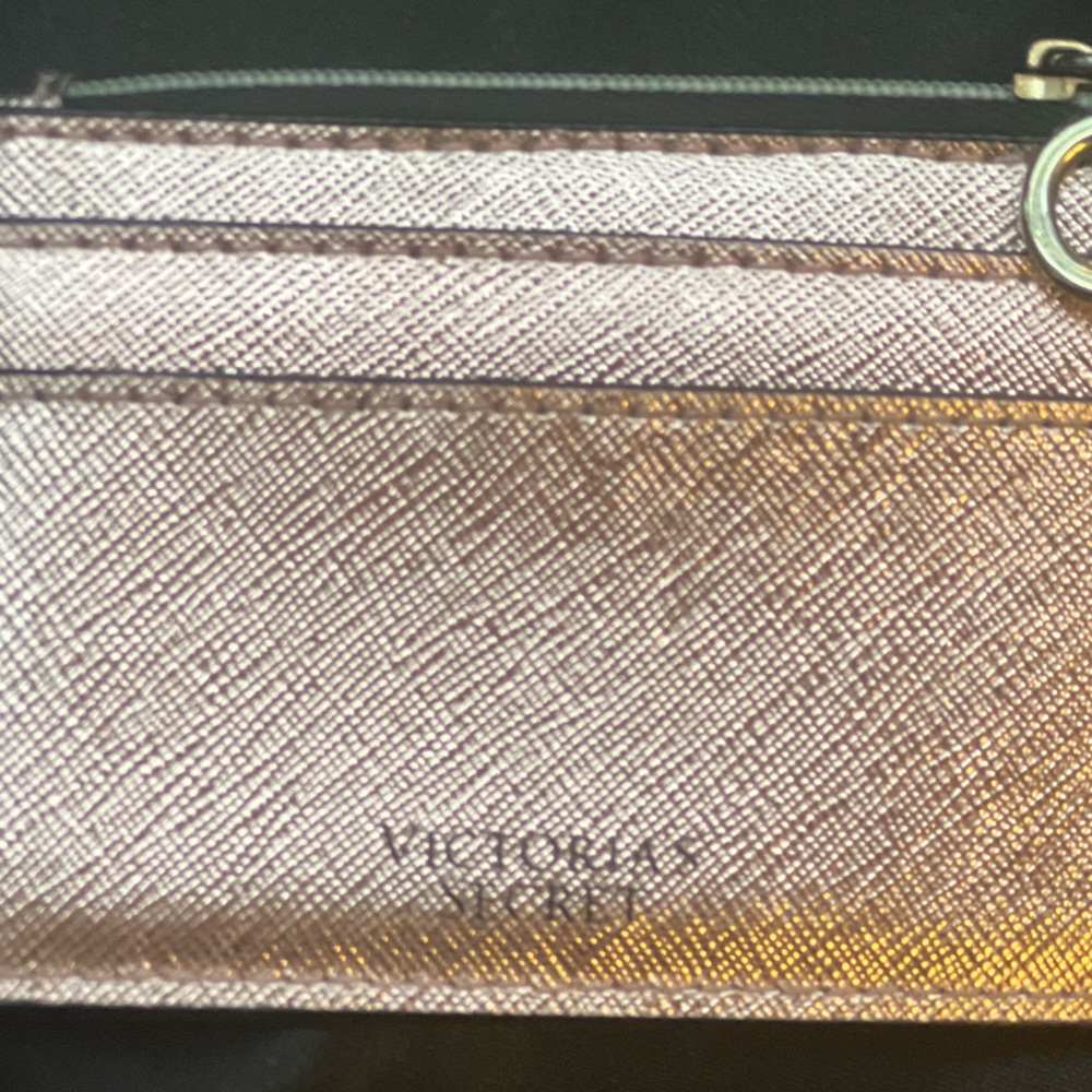 Victoria's Secret Metallic Card Holder
